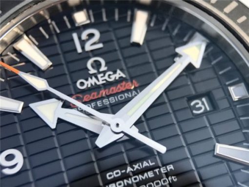 Replica Omega Planet Ocean Professional Ceramic Bezel 45mm OMF 007 SS Bracelet A8501 - Image 4