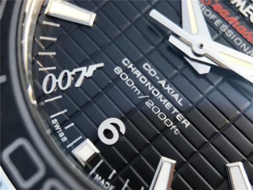 Replica Omega Planet Ocean Professional Ceramic Bezel 45mm OMF 007 SS Bracelet A8501 - Image 5