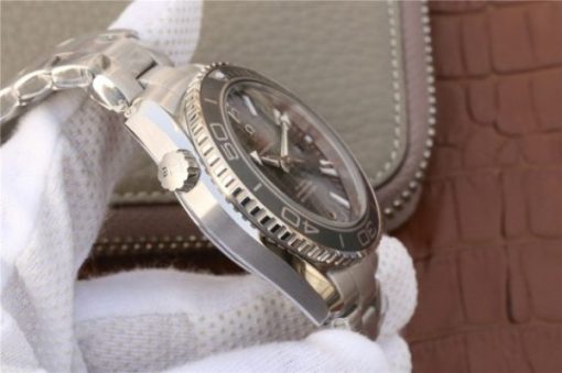 Replica Omega Planet Ocean Professional Ceramic Bezel 45mm OMF 007 SS Bracelet A8501 - Image 6