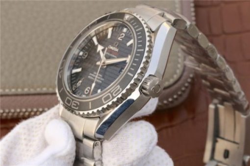 Replica Omega Planet Ocean Professional Ceramic Bezel 45mm OMF 007 SS Bracelet A8501 - Image 7