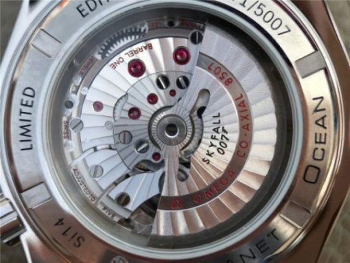Replica Omega Planet Ocean Professional Ceramic Bezel 45mm OMF 007 SS Bracelet A8501 - Image 11