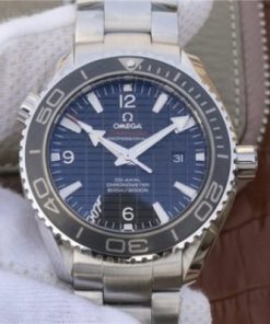 Replica Omega Planet Ocean Professional Ceramic Bezel 45mm OMF 007 SS Bracelet A8501