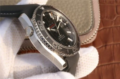 Replica Omega Planet Ocean Professional Ceramic Bezel 45mm OMF 007 Rubber Strap A8501 - Image 4