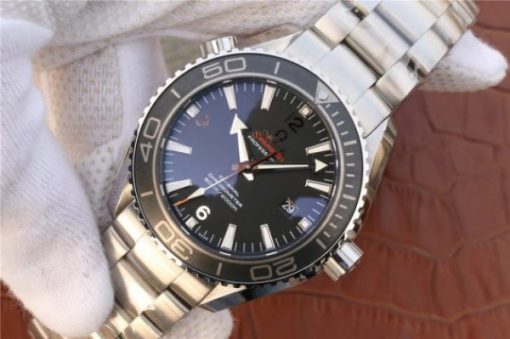 Replica Omega Planet Ocean Professional Ceramic Bezel 45mm OMF SS Bracelet A8500 - Image 2