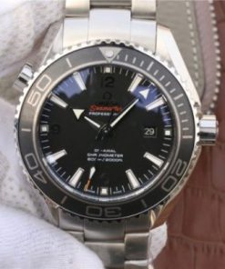 Replica Omega Planet Ocean Professional Ceramic Bezel 45mm OMF SS Bracelet A8500