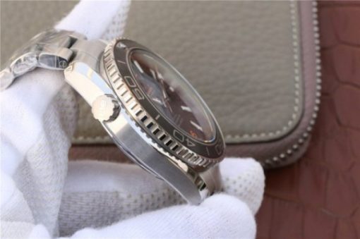 Replica Omega Planet Ocean Professional Ceramic Bezel 45mm OMF Orange Marker SS Bracelet A8500 - Image 7
