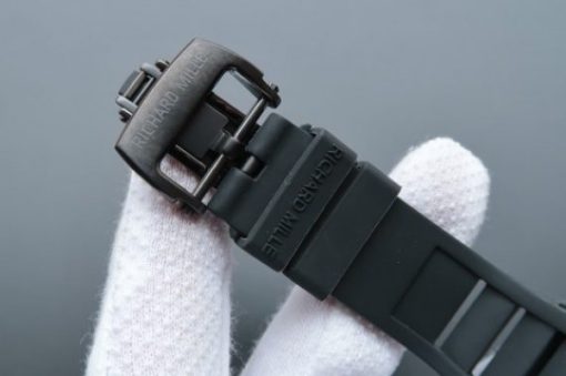 Replica Richard Mille RM057 Dragon Phoenix PVD SS Case YG Dragon Dial Black Rubber Strap - Image 6