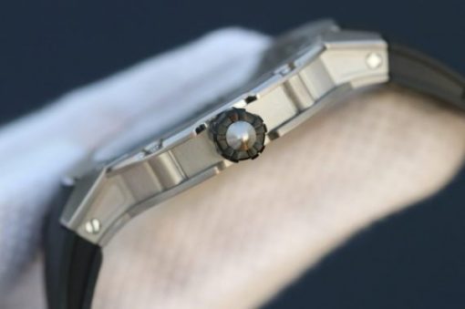 Replica Richard Mille RM033 Titanium SF Arabic Markers Dial Black Rubber Strap Micro-Rotor Movement - Image 5