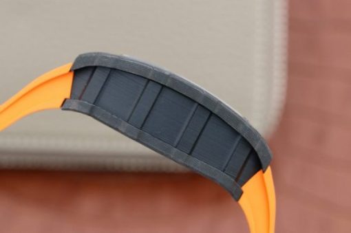 Replica Richard Mille RM035-02 Rafael Nadal FC Titanium Case KVF Skeleton Dial Orange Rubber Strap MIYOTA8215 - Image 6