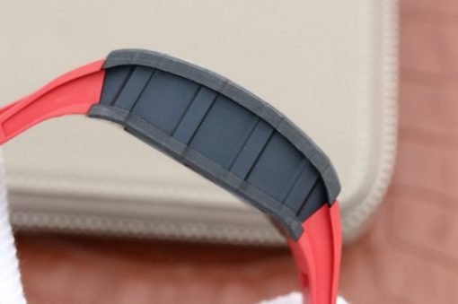 Replica Richard Mille RM035-02 Rafael Nadal FC Titanium Case KVF Skeleton Dial Red Rubber Strap MIYOTA8215 - Image 6