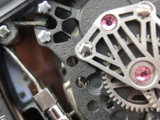 Replica Richard Mille RM027 PVD Skeleton Dial Black Rubber Strap 6T51 - Image 15