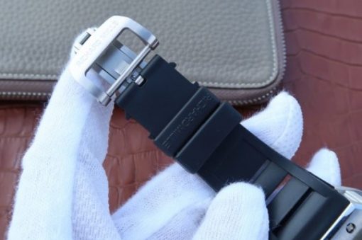 Replica Richard Mille RM069 SS Fake Tourbillon Skeleton Dial Black Rubber Strap A23J - Image 7