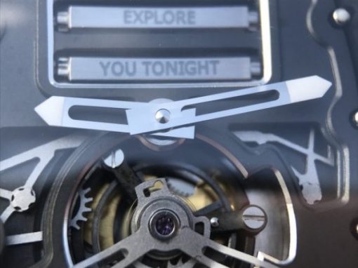 Replica Richard Mille RM069 SS Fake Tourbillon Skeleton Dial Black Rubber Strap A23J - Image 15