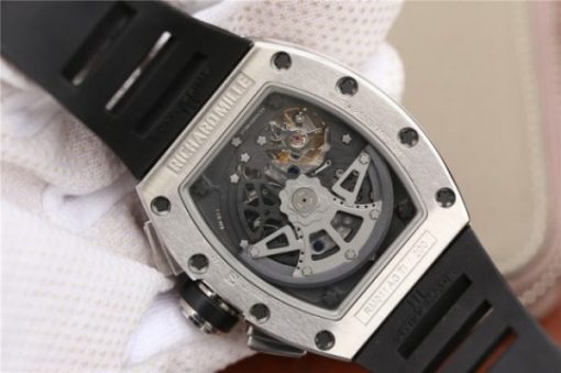 Replica Richard Mille RM011 Green Felipe Massa Dubai Limited Edition Black Rubber Strap A7750 - Image 6
