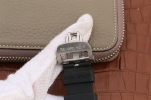 Replica Richard Mille RM018 Hommage a Boucheron SS Black Skeleton Dial Black Rubber Strap 6T51 - Image 14