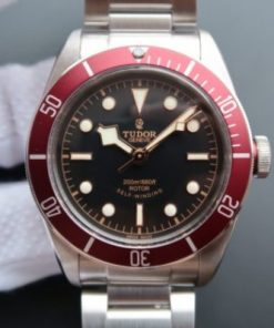 Replica Tudor Heritage Black Bay ZF Bracelet Red A2824 V7