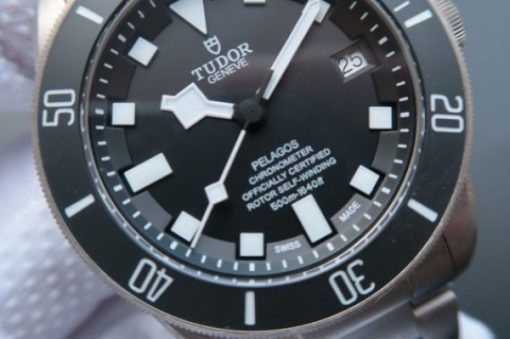 Replica Tudor Pelagos ZF Black Dial Titanium SS Bracelet A2824 - Image 3