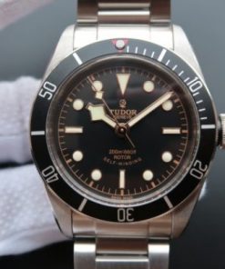 Replica Tudor Heritage Black Bay Black Dial ZF SS Bracelet A2824