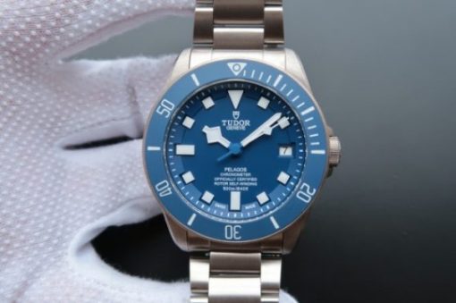 Replica Tudor Blue Pelagos ZF Titanium Blue Dial Bracelet A2824