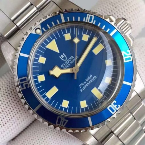 Replica Tudor Blue Submariner SS Blue Dial SS Bracelet A2824 - Image 3