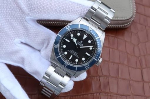 Replica Tudor Heritage 2016 Black Bay Shield Blue ZF SS Bracelet A2824 - Image 2