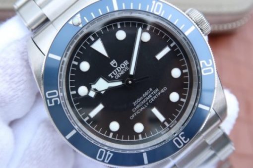 Replica Tudor Heritage 2016 Black Bay Shield Blue ZF SS Bracelet A2824 - Image 3