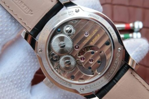 Replica Roger Dubuis  Tourbillion SS Black Dial Roman Numerals Rubber Strap - Image 6