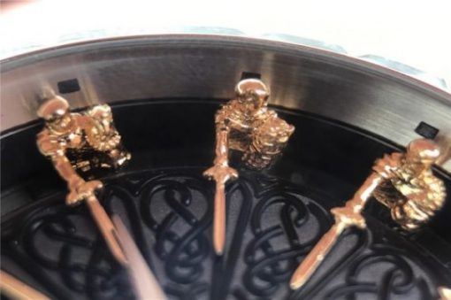 Replica Roger Dubuis Excalibur Knights of the Round Table II SS Black Dial Leather Strap MIYOTA 6T15 - Image 4