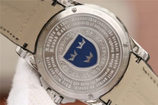 Replica Roger Dubuis Excalibur Knights of the Round Table II SS Black Dial Leather Strap MIYOTA 6T15 - Image 11
