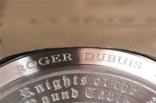 Replica Roger Dubuis Excalibur Knights of the Round Table II SS Black Dial Leather Strap MIYOTA 6T15 - Image 15