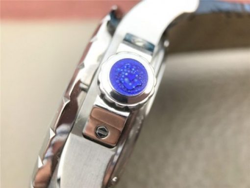 Replica Roger Dubuis Excalibur Knights of the Round Table II SS Blue Dial Leather Strap MIYOTA 6T15 - Image 11
