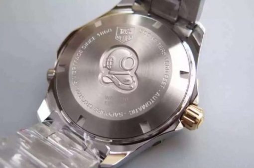 Replica Tag Heuer Aquaracer Calibre 5 SS/YG Yellow Gold Dial SS/YG Bracelet A2824 - Image 5