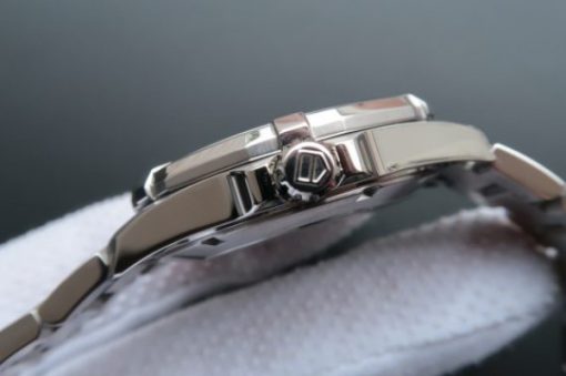 Replica Tag Heuer Aquaracer Calibre 5 300M SS White Dial SS Bracelet A2824 - Image 4