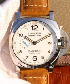 Replica Panerai PAM1499 S XF White Dial Brown Asso Strap P9010