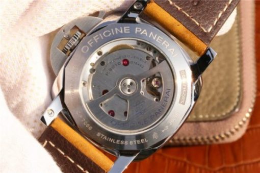 Replica Panerai PAM1499 S XF White Dial Brown Asso Strap P9010 - Image 6