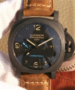 Replica Panerai PAM441 Carbotech Case VSF Brown Asso Strap P.9001