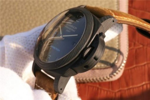 Replica Panerai PAM441 Carbotech Case VSF Brown Asso Strap P.9001 - Image 5