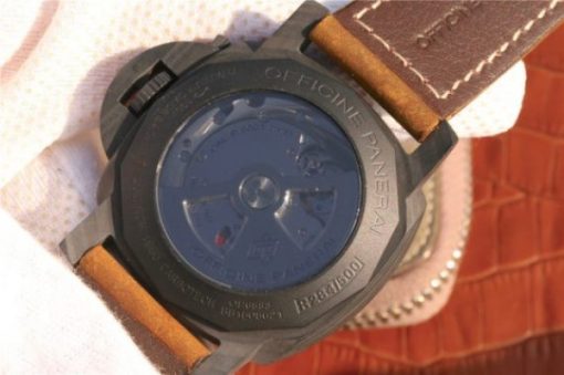 Replica Panerai PAM441 Carbotech Case VSF Brown Asso Strap P.9001 - Image 6