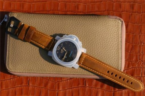 Replica Panerai PAM441 Carbotech Case VSF Brown Asso Strap P.9001 - Image 8