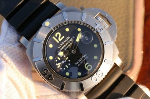 Replica Panerai Special Editions XF PAM194 Black Dial Rubber Strap A7750 - Image 3