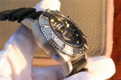 Replica Panerai Special Editions XF PAM194 Black Dial Rubber Strap A7750 - Image 4