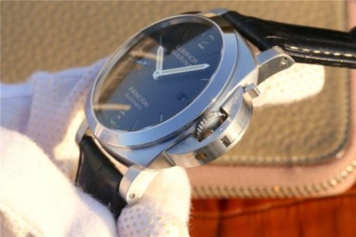 Replica Panerai PAM1312 XF Black Dial Black Leather Strap P9010 - Image 5