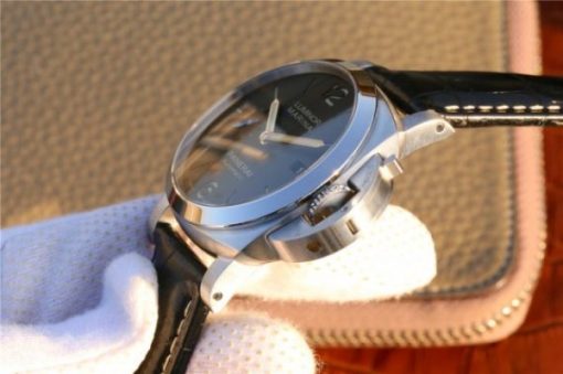 Replica Panerai PAM1392 XF Black Dial Black Leather Strap P9010 - Image 5
