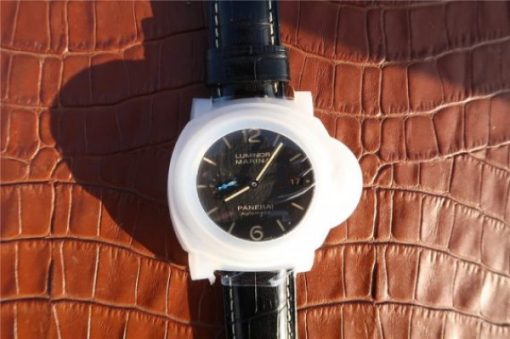 Replica Panerai PAM1392 XF Black Dial Black Leather Strap P9010 - Image 8