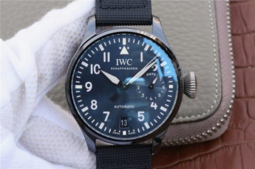 Replica IWC Big Pilot Real PR IW502003 Real Ceramic BOUTIQUE RODEO DRIVE ZF V2 Calfskin Strap A51111