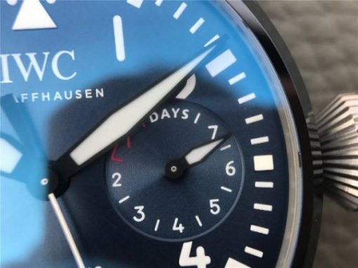 Replica IWC Big Pilot Real PR IW502003 Real Ceramic BOUTIQUE RODEO DRIVE ZF V2 Calfskin Strap A51111 - Image 6