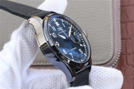 Replica IWC Big Pilot Real PR IW502003 Real Ceramic BOUTIQUE RODEO DRIVE ZF V2 Calfskin Strap A51111 - Image 8