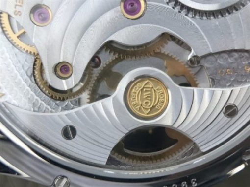 Replica IWC Portuguese Tourbillon IW5463 SS YLF Green Dial RG Markers Black Leather Strap A98900 - Image 15