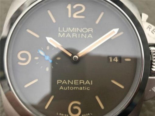 Replica Panerai PAM1351 Titanium ZF Brown Dial Brown Asso Strap P9010 - Image 7