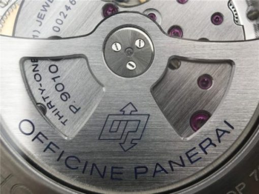 Replica Panerai PAM1351 Titanium ZF Brown Dial Brown Asso Strap P9010 - Image 14